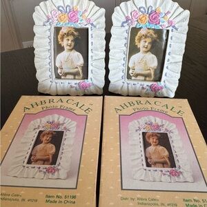 Vintage Ahbra Cale Photo Frames, Item No. 51196